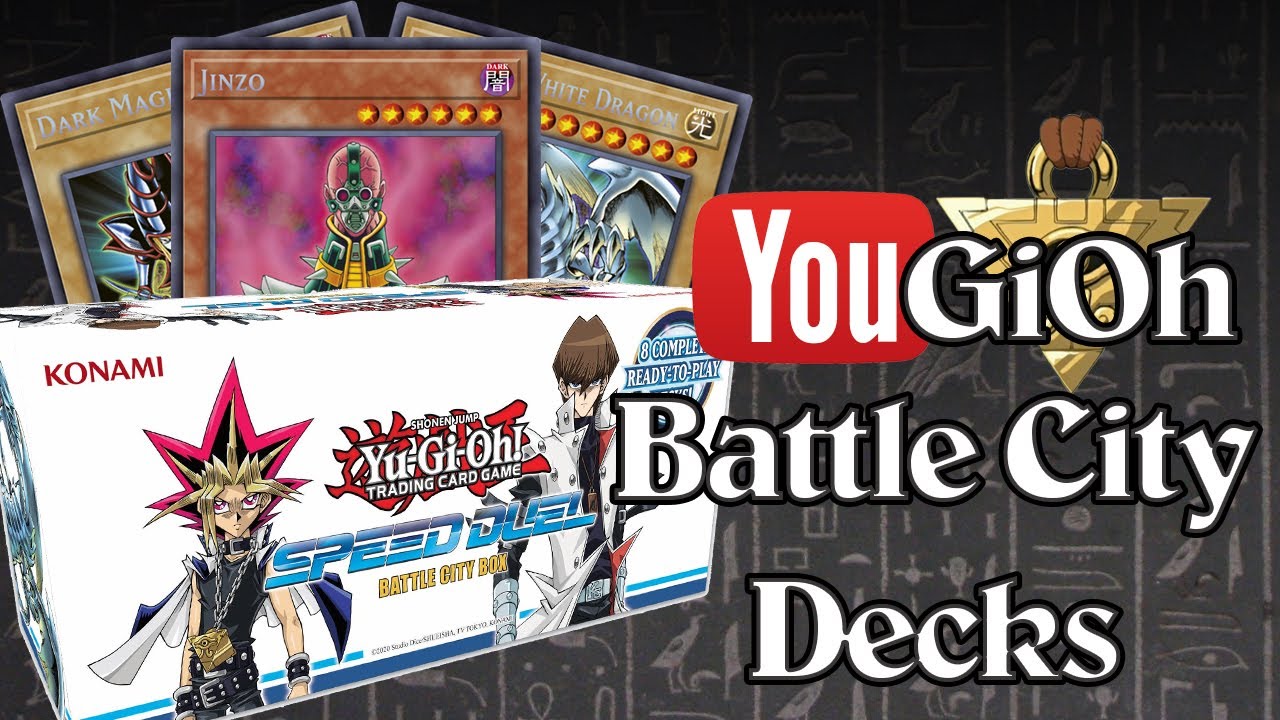 YuGiOh Speed Duel Battle City Box Decks