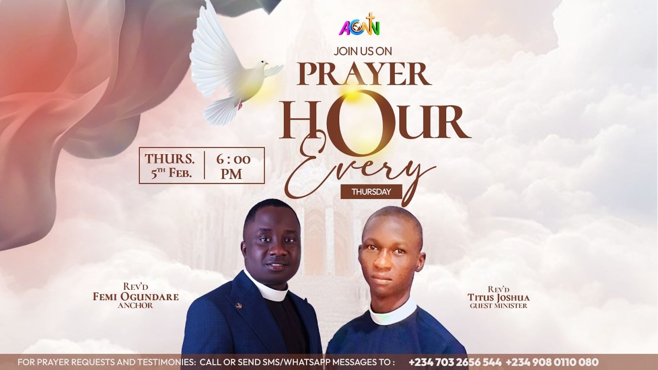 PRAYER HOUR: FEBRUARY 05, 2026