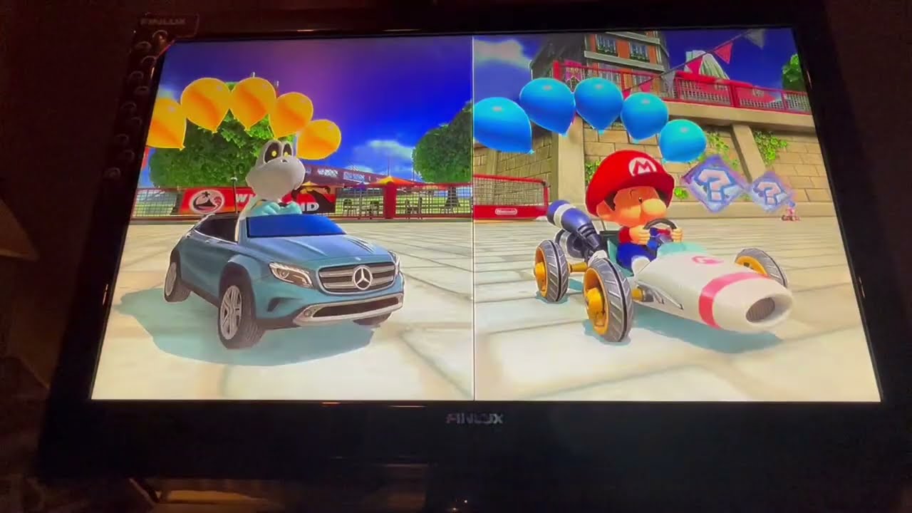 Mario kart deluxe 8 (Hauska ja buginen) (Nintendo Switch) #1