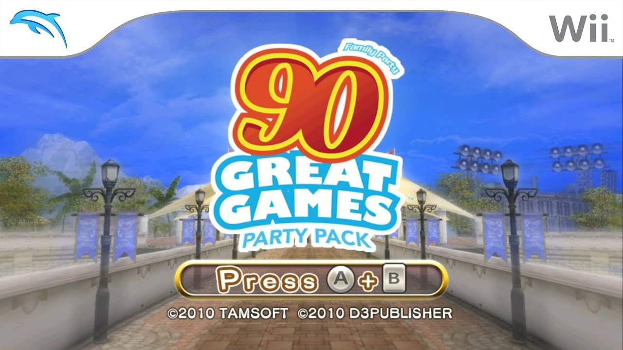 Family Party: 90 Great Party Pack | Dolphin Emulator 5.0-10747 [1080p HD] | Nintendo Wii