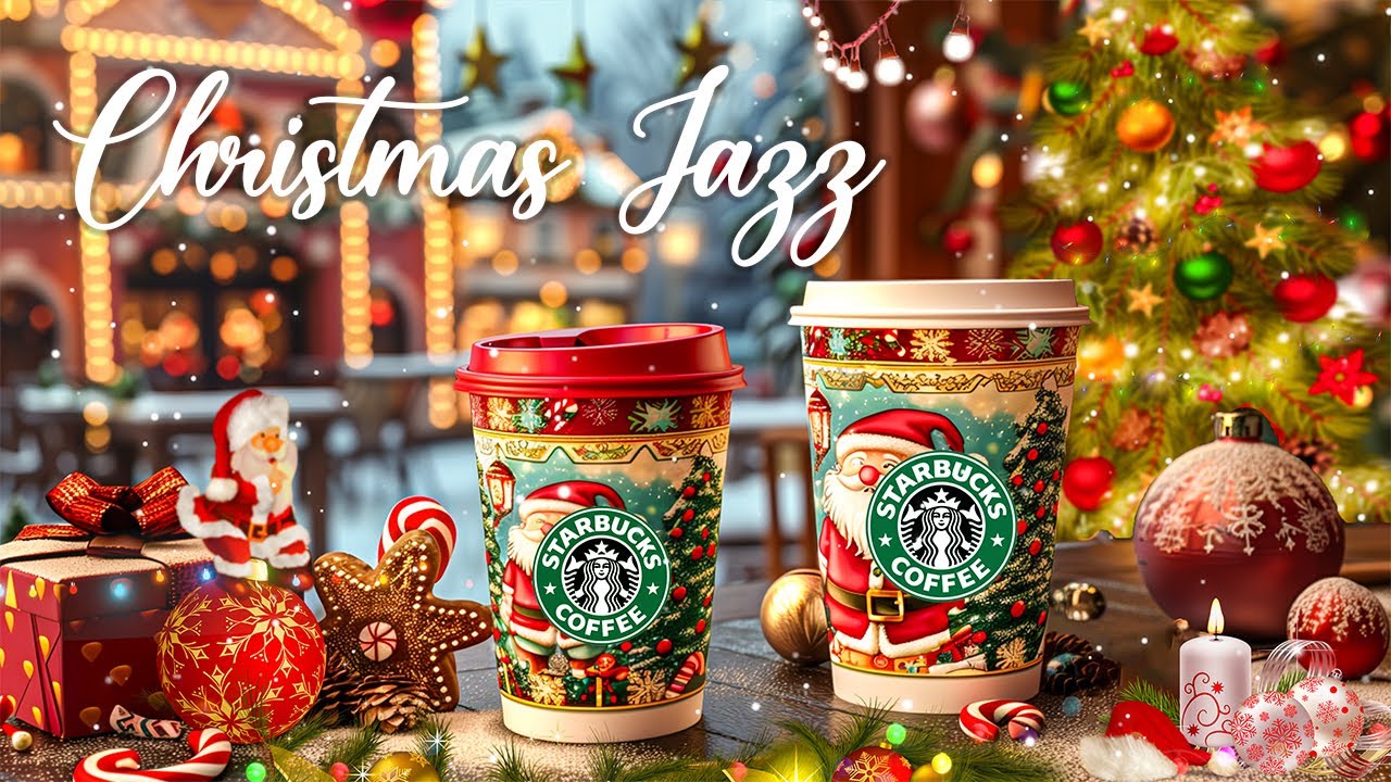（広告なし）心地よい𝐁𝐆𝐌 🎅12月のスターバックスカフェでのクリスマスソング -ピアノ・ジャズの優しい音色に酔いしれるクリスマスのささやき-もうすぐ訪れるクリスマスが、雪降る冬にあなたの心を癒します