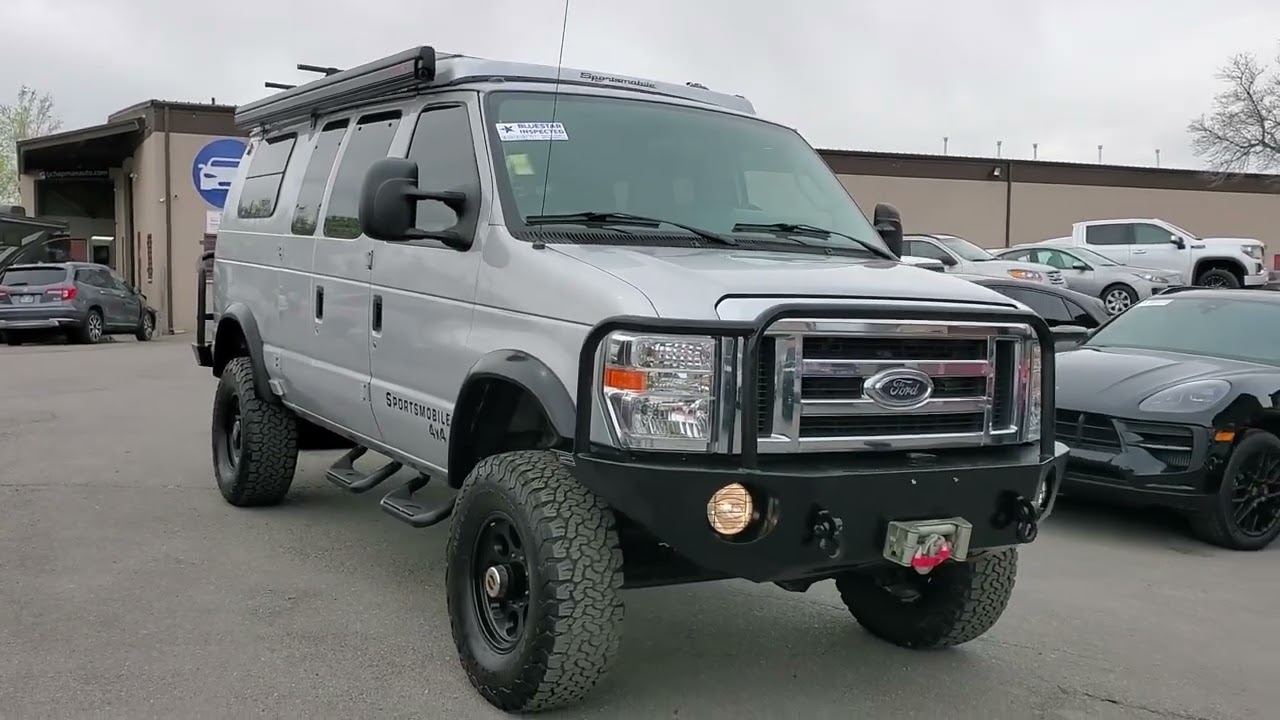 2013 Ford E-Series W-350 SD Sportsmobile 4X4 Conversion Van For Sale