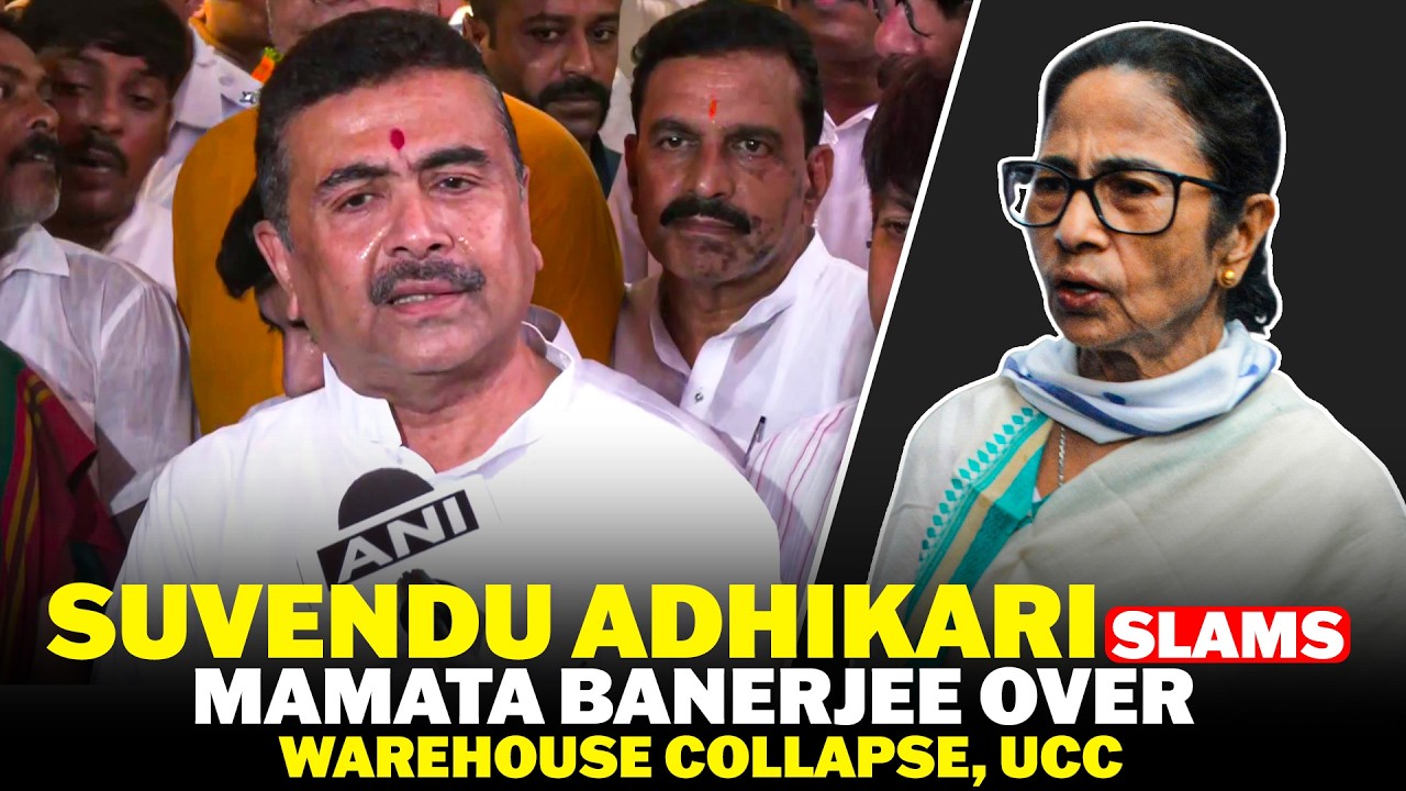 LIVE: West Bengal CM Suvendu Adhikari Reacts to UCC, Mamata Banerjee & Taratala Tragedy