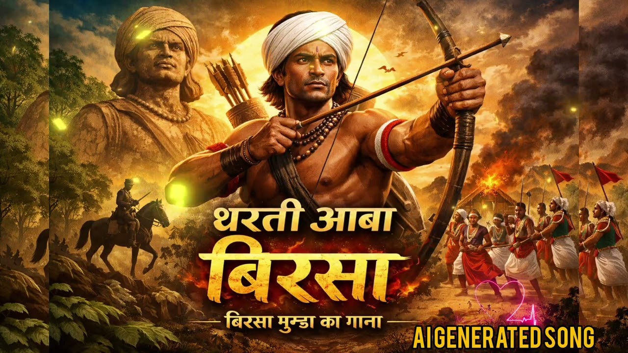 धरती आबा Birsa Munda – आदिवासियों का गर्व | Inspirational Tribal Song#song #gondwana #cgsong #yt 