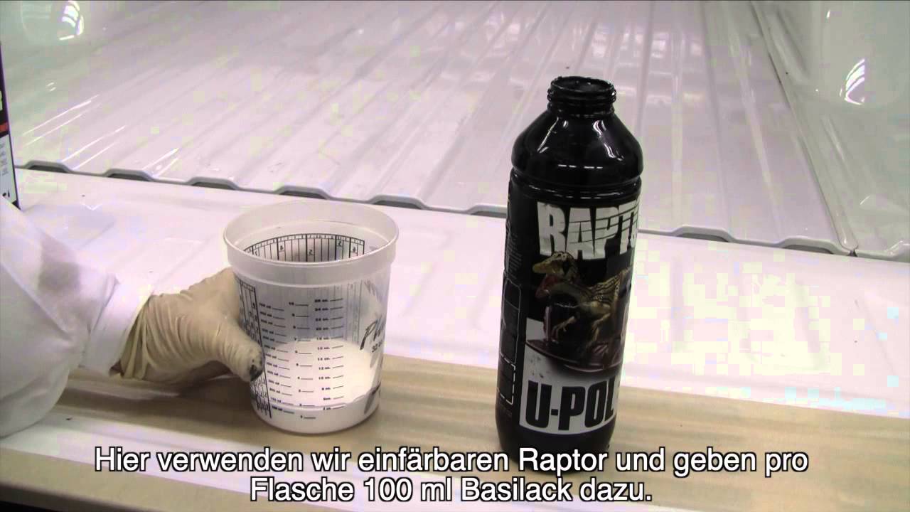 Wie man Raptor mischt und anwendet - 2