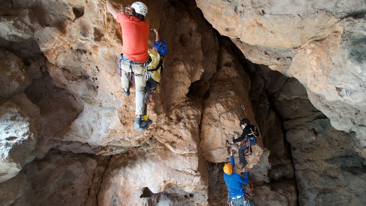 Extraplomis, hardest via ferrata in the world by Mat and Ale (8 years old)