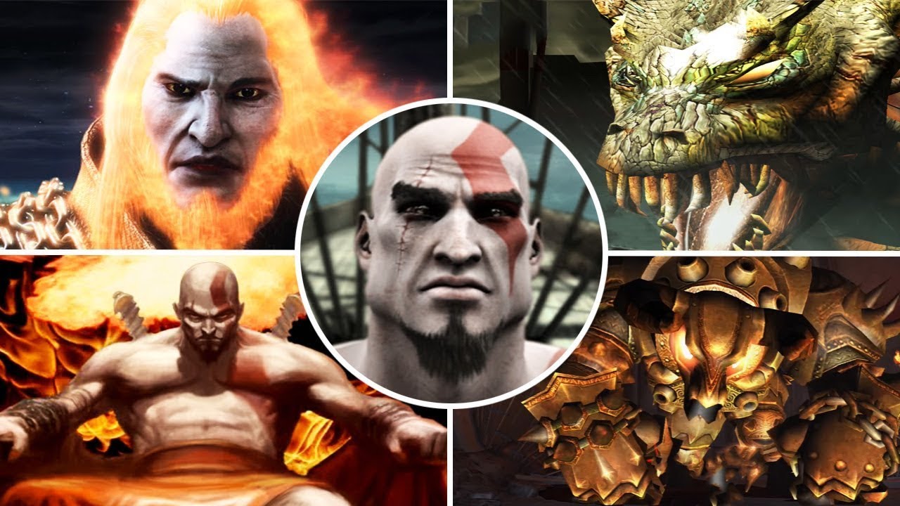 [FR] God of War - Tous les boss / All bosses