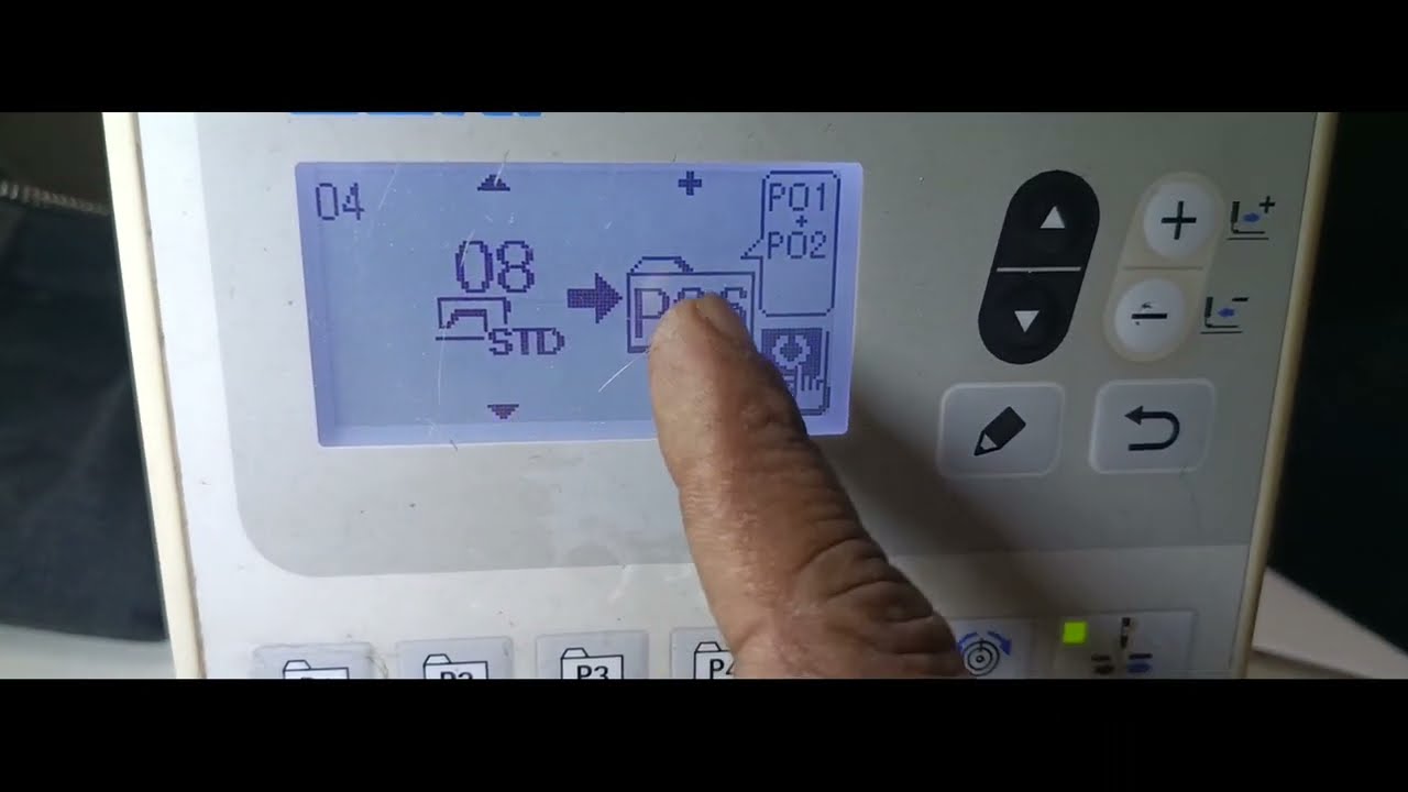 how to juki LK-1900B-SS-cycle program settings bartack machim