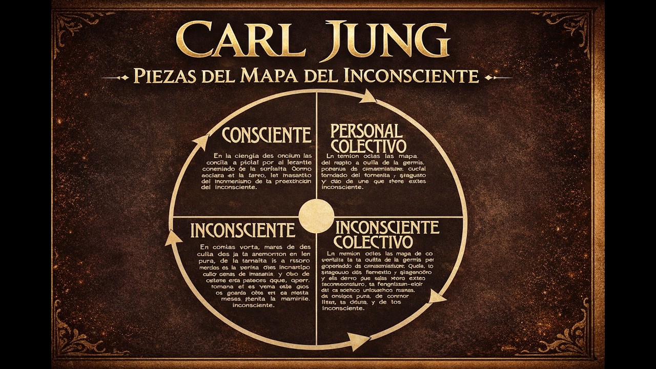 Carl Jung: Piezas del Mapa de su Modelo del Inconsciente