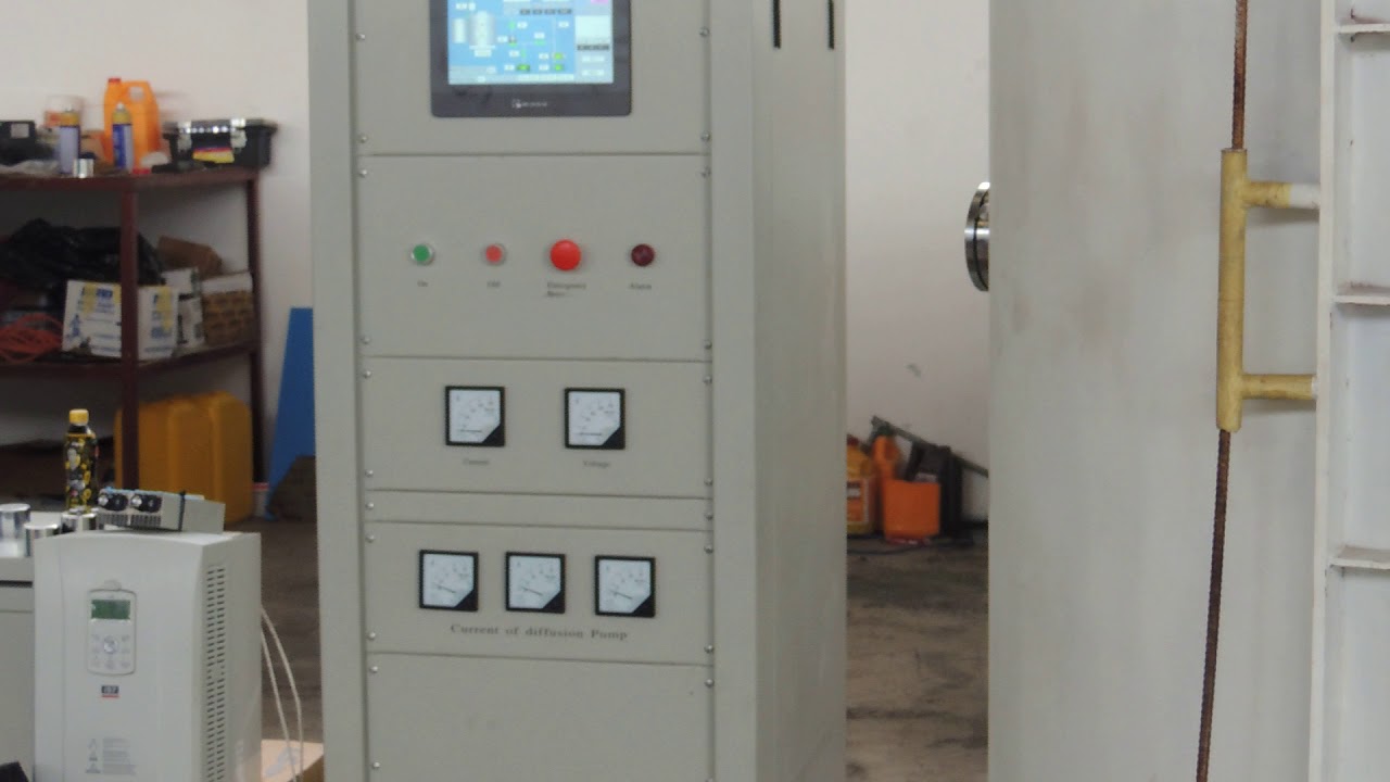 Vacuum Metallizing Process - Loading Racks - Loading New Aluminum Filaments - Vacuum Pumping