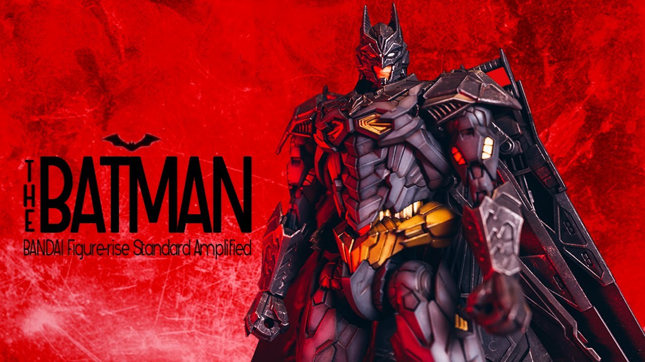 The Batman | Bandai Figure rise Standard Amplified BATMAN | Weathering Paint | PLAMO KIT