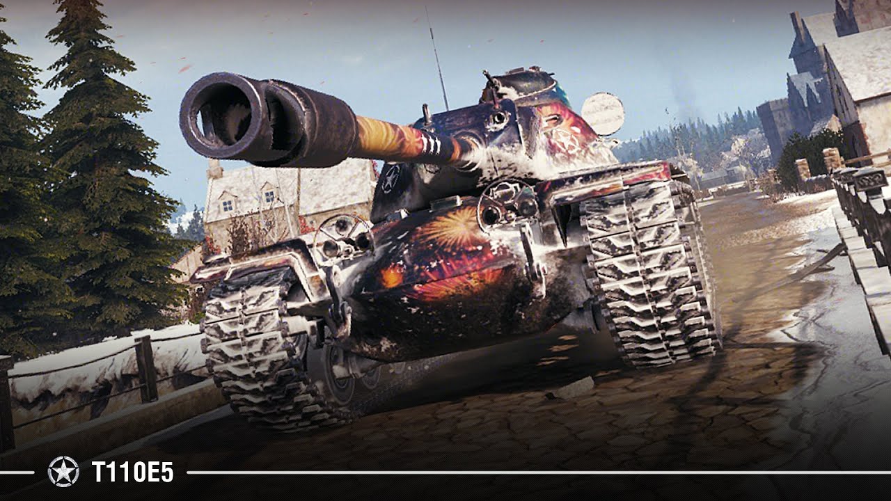 T110E5 | Очень слабый тутл (10588 урона)