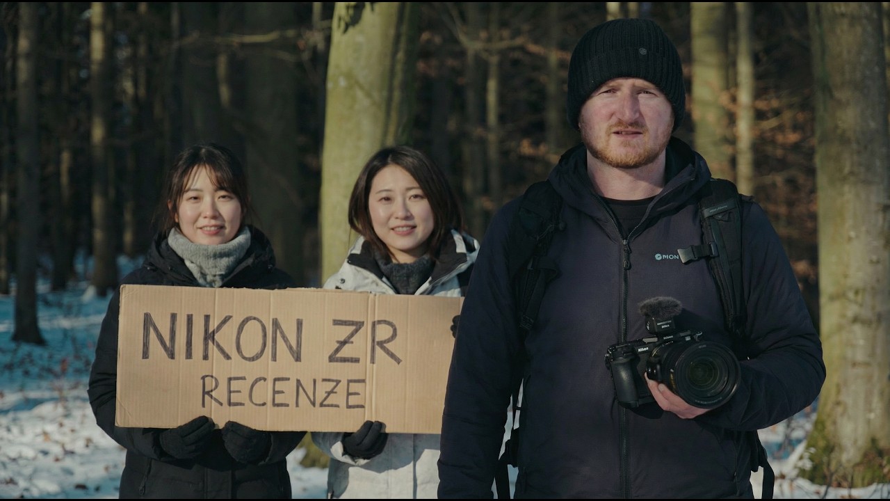 NIKON RED ZR - recenze dostupné cine kamery s R3D a velkým displejem #nikonzr @nikoncz