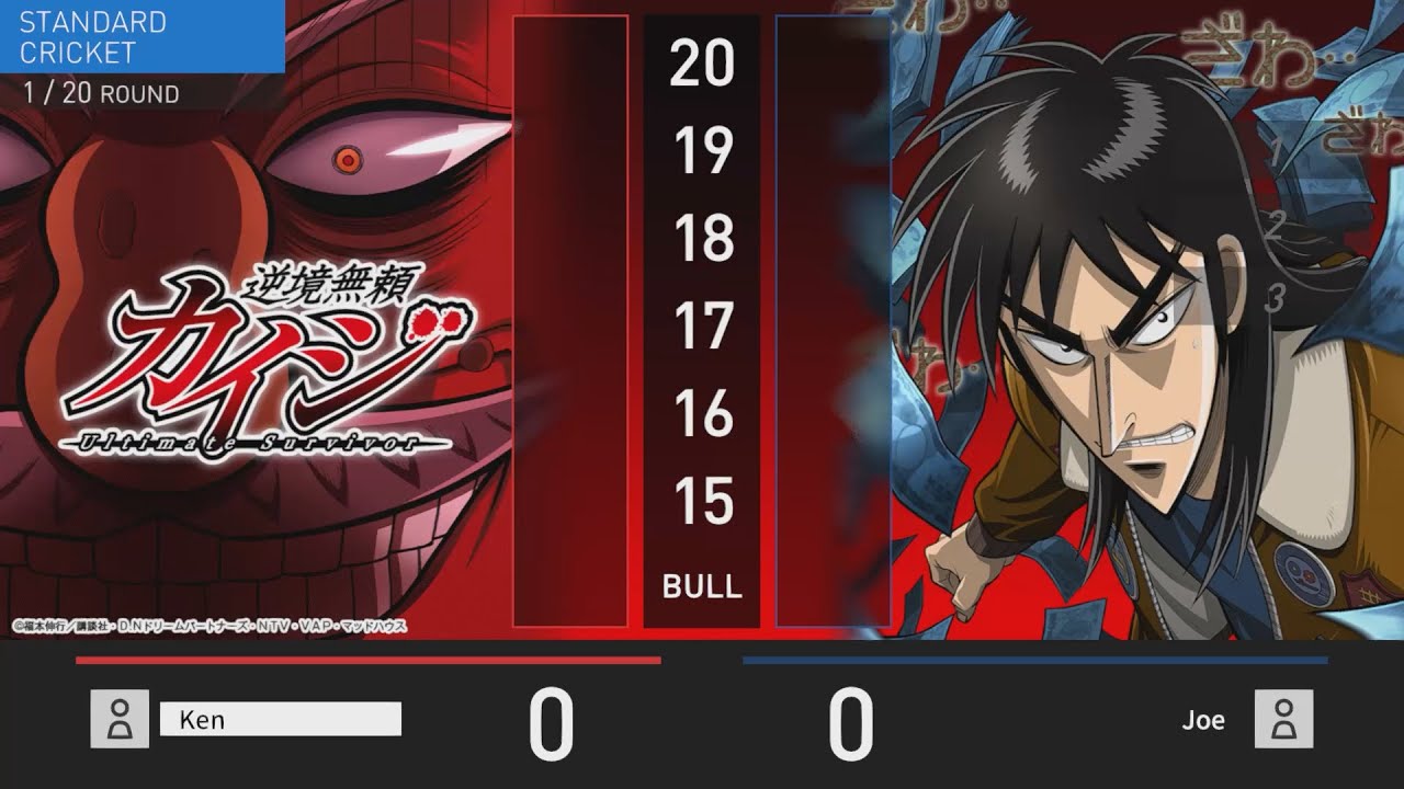 Kaiji Vol.1 CP LE-DARTSLIVE3 LIVE EFFECT CR