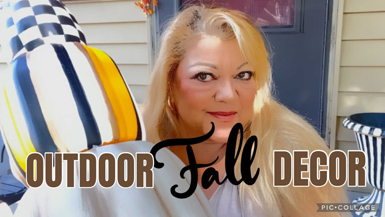 Out Door Fall Decorating and Shopping Haul 