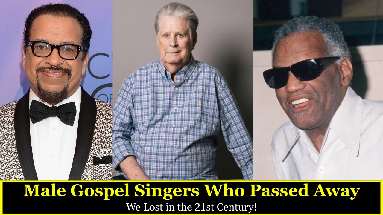 14 Legendary Male Gospel Singers Who Passed Away in the 21st Century
