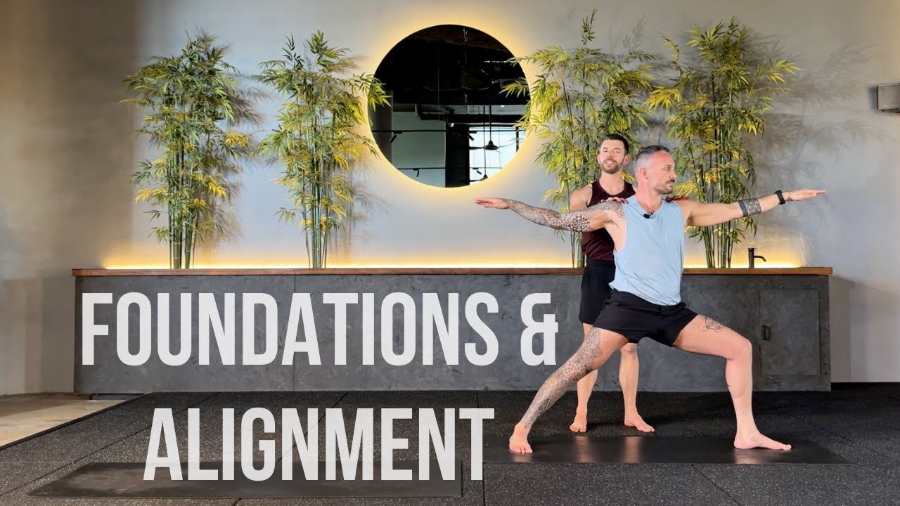 35-Minute Yoga Foundations Flow | Yoga for Beginners (Alignment + Foundations)