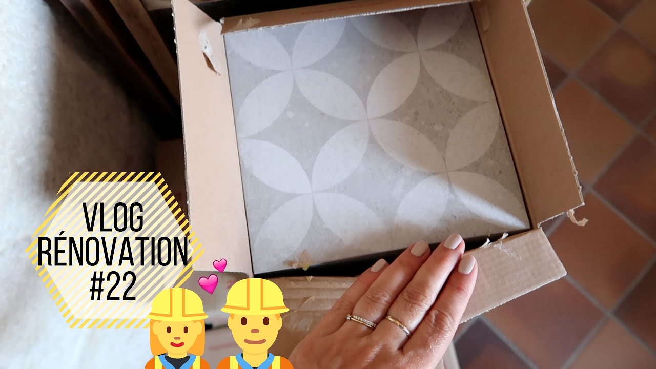 Futur DRESSING & choix du CARRELAGE - Vlog rénovation #22 | tribulationsdanais