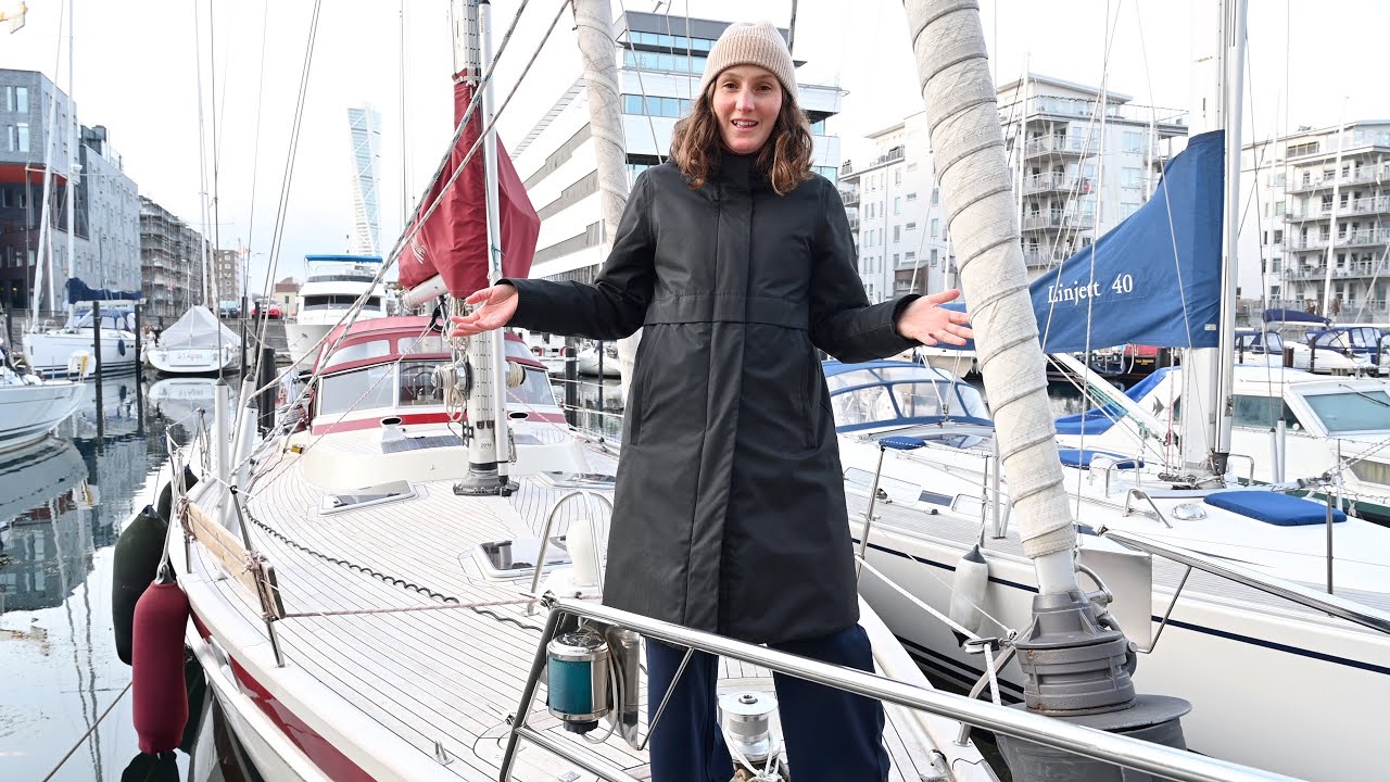 Najad 440 Exterior Boat Tour - Ep. 184:1 RAN Sailing