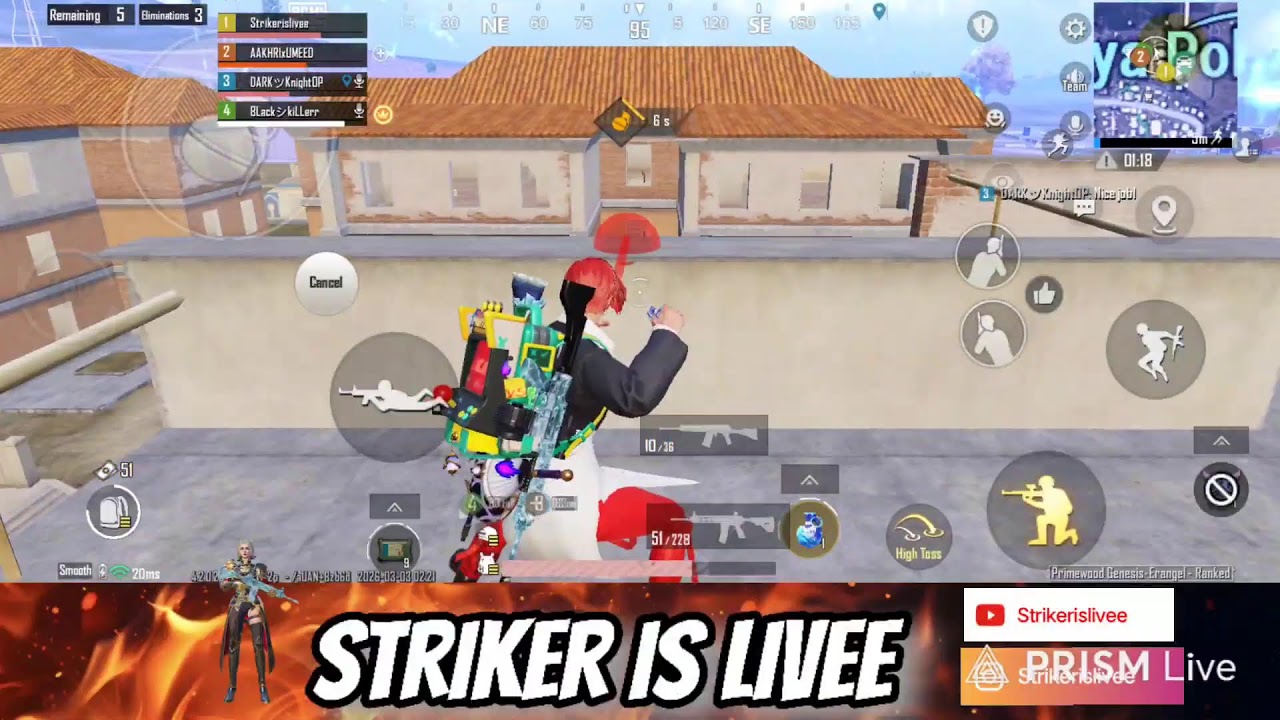FULL RUSH GAMEPLAY ERANGLE 💀💀 || BGMI      @Striker is livee #bgmi #bgmilive #bgmigameplay