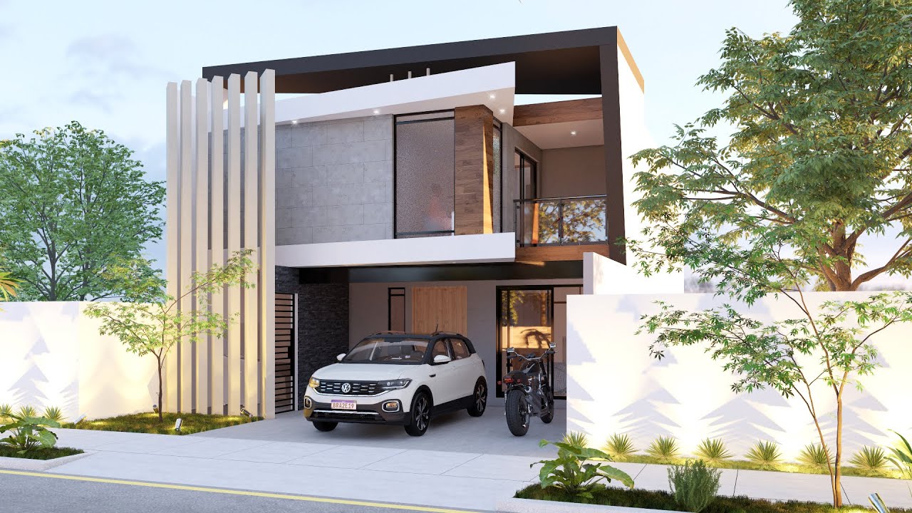 PLANO DE CASA 8 X 20 METROS