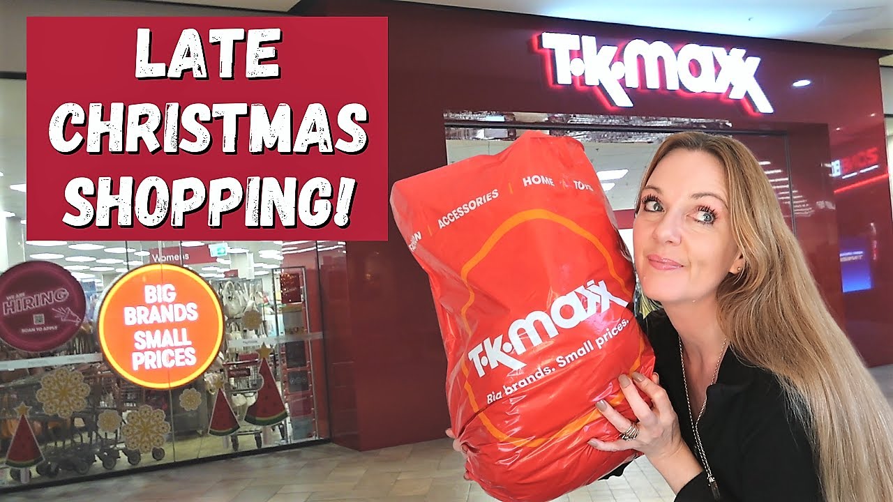 TK MAXX. CHRISTMAS SHOP WITH ME!