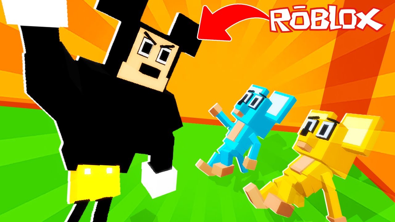 ¡¡HACEMOS ENOJAR A MICKEY MOUSE GIGANTE!! FINAL SECRETO KITTY PIGGY ROBLOX 💙💚💛 BEBE MILO VITA ADRI 😍