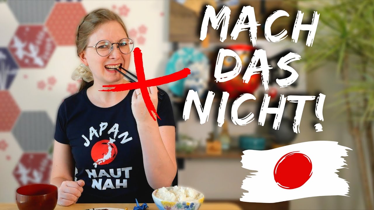 Tischmanieren in Japan: Hilfreiche Dos and Don'ts beim Essen