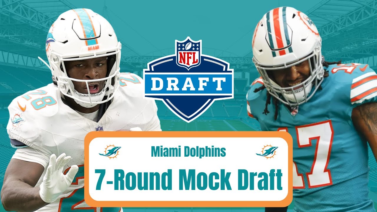 Полный 7-раундовый вариант драфта Miami Dolphins 2026 года!