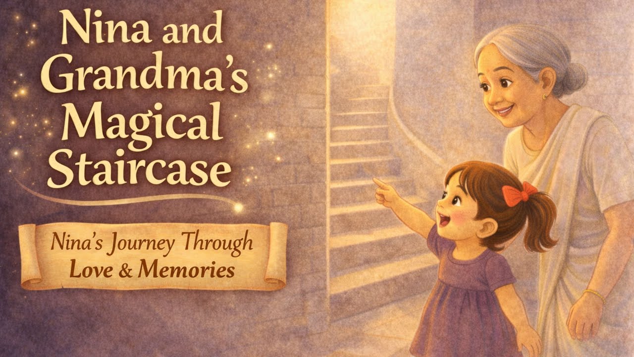 Nina and Grandma’s Magical Staircase | A Gentle Bedtime Story About Home