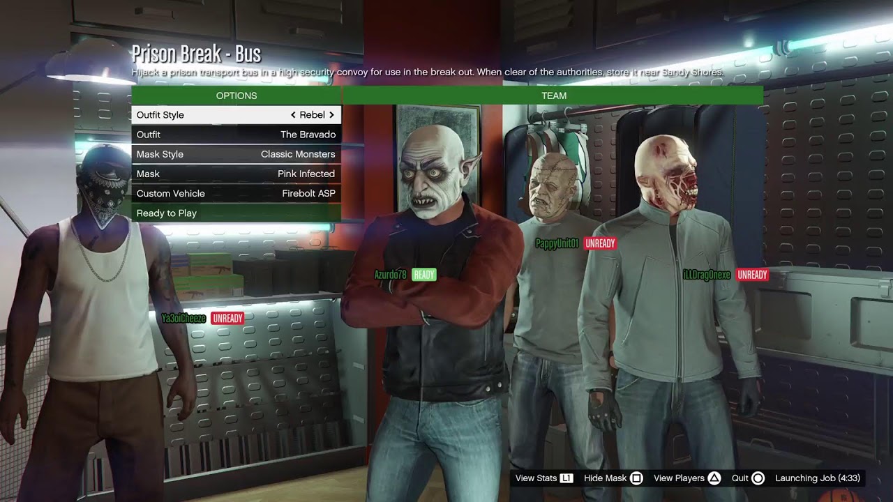 GTAonline Newb Heist Help