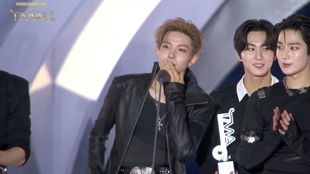 250920 ENHYPEN - RED CARPET + AWARD SPEECHES @TMA
