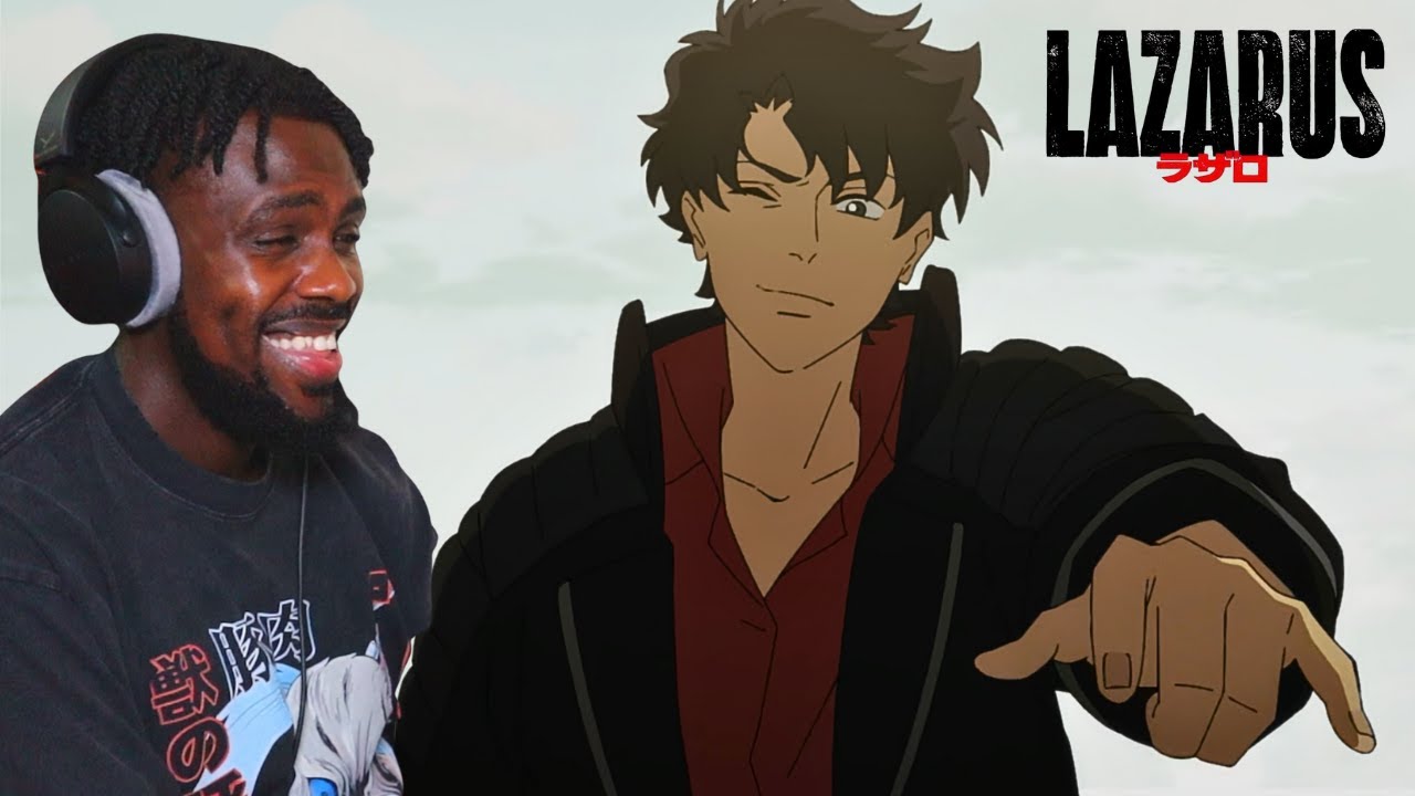 THIS SHOW IS SO COOL🔥 Lazarus Episode 1 REACTION VIDEO!!!