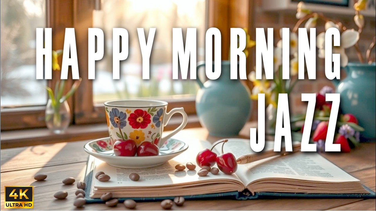 Positive Jazz Music ☕ Bossa Nova Coffee Vibes for Focus, Work and Study