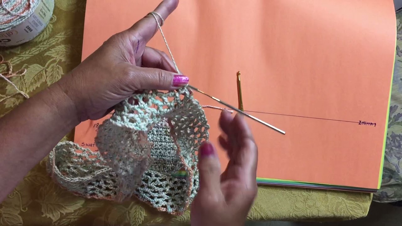 Yarn Review And Shrinkage  Test  Of Cotton Ripple Cakes By Caron