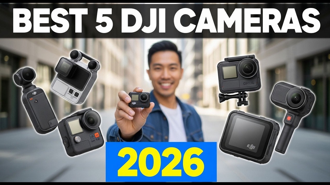 Best DJI Cameras 2026 | Top DJI Cameras for Creators