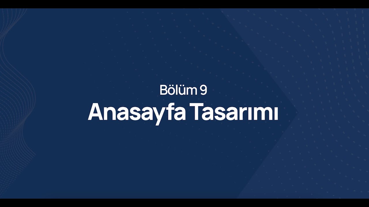 Ticimax Anasayfa Tasarımı