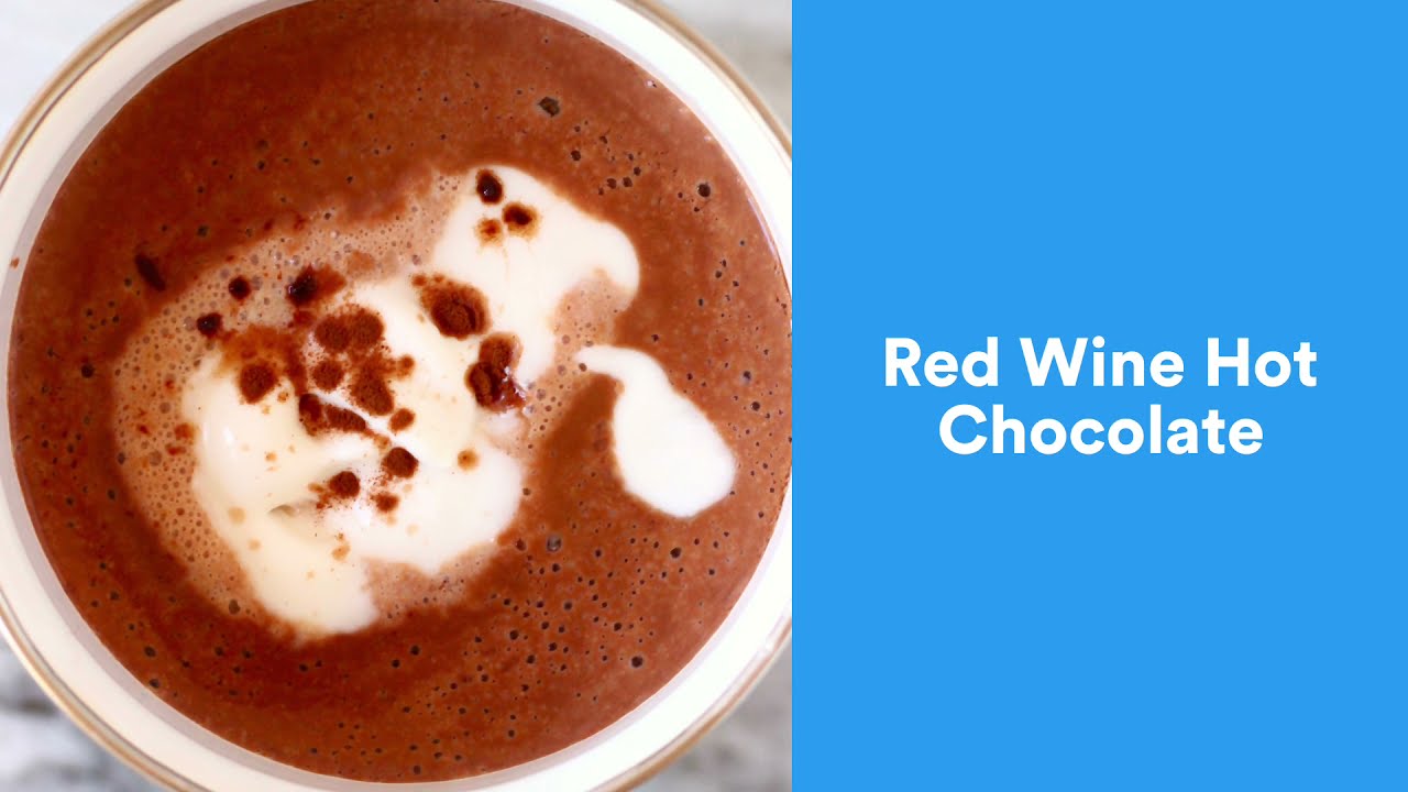 Red Wine Hot Chocolate (Vegan)