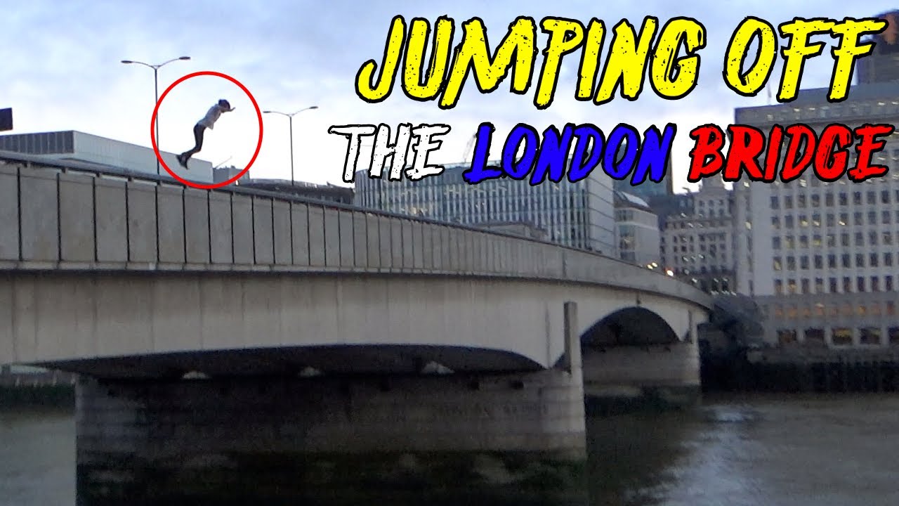 JUMPING OFF THE LONDON BRIDGE | (FULL RAW CLIP / AND WHY I JUMPED)