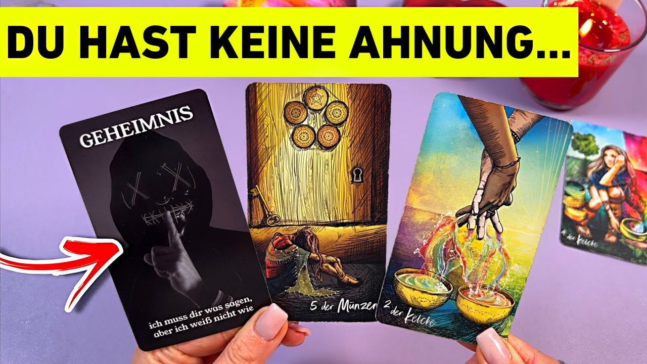 ENTHÜLLUNG 🗝️ ein GEHEIMNIS blockiert die Verbindung doch ER kann nicht länger LÜGEN... Tarot Liebe