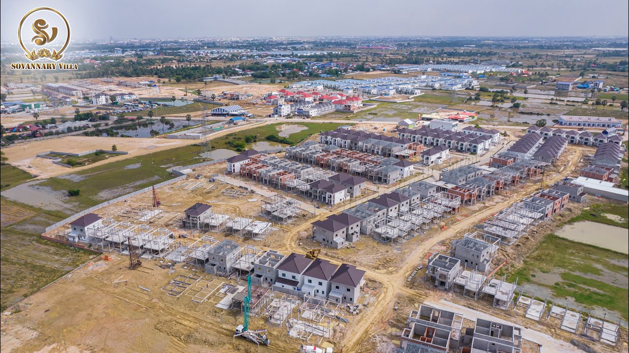 សកម្មភាពសាងសង់គម្រោង សុវណ្ណារី វីឡា