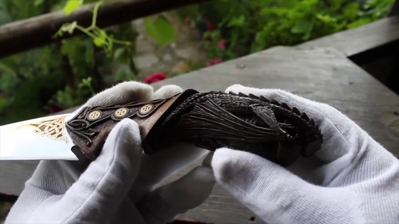 Celtic  Dragon  Knife
