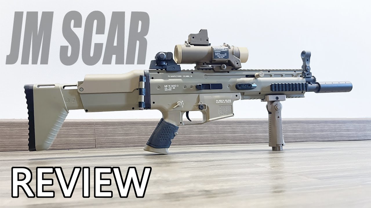 Budget JinMing Scar V2 FN Scar Gel Blaster Review