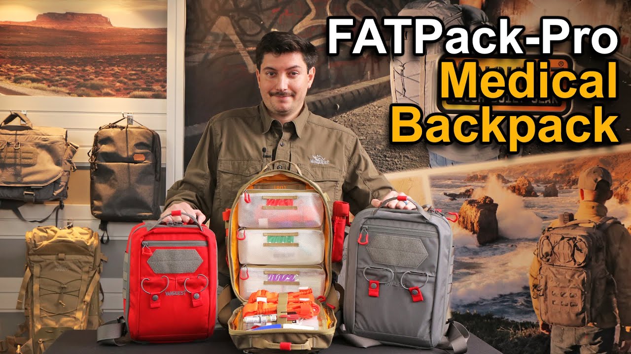 Vanquest: FATPack-Pro Medical Backpack!