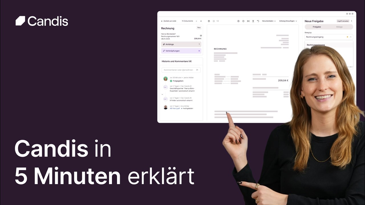 Rechnungsmanagement Software von Candis – in nur 5 Minuten erklärt