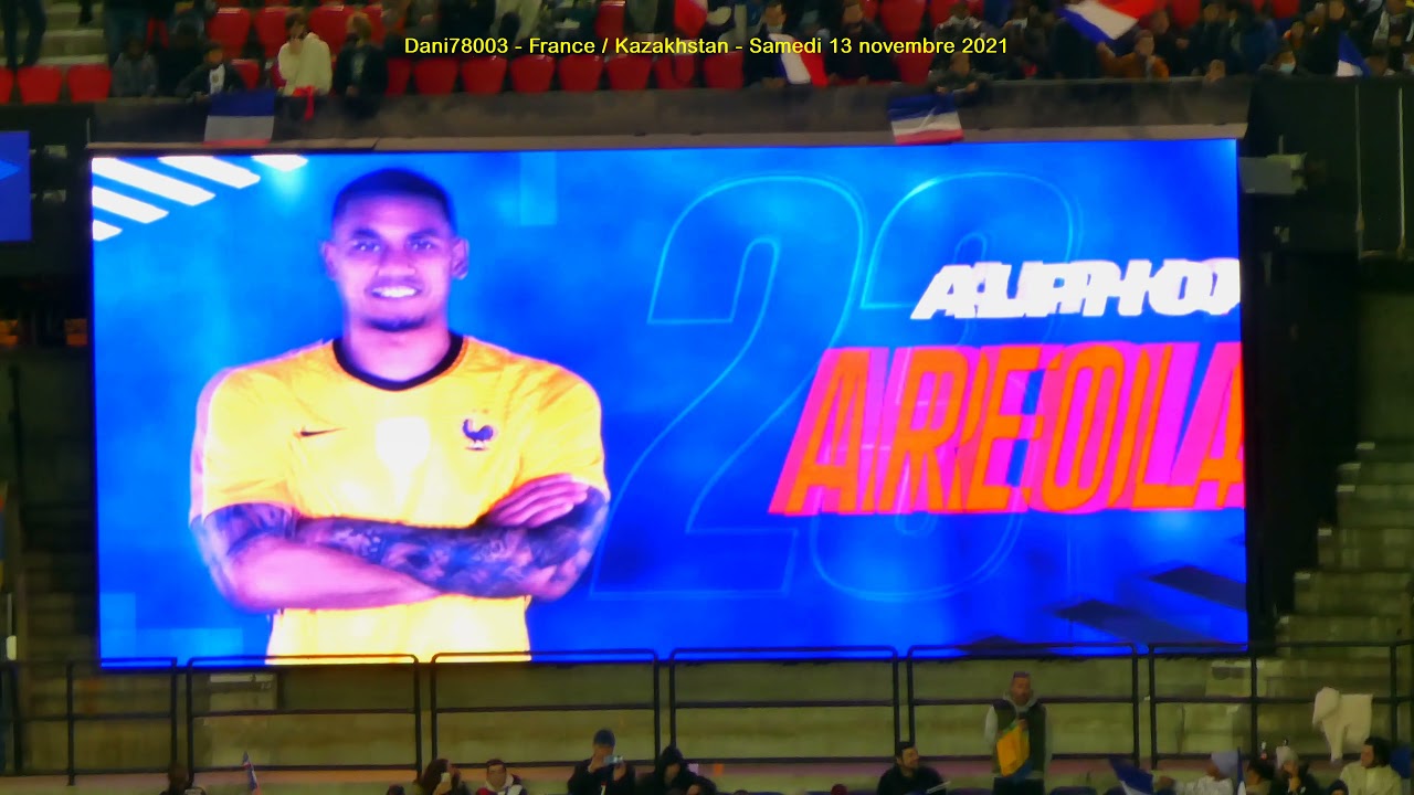 France / Kazakhstan 13.11.2021 : 8-0 (2/5) : Composition de l'équipe de France