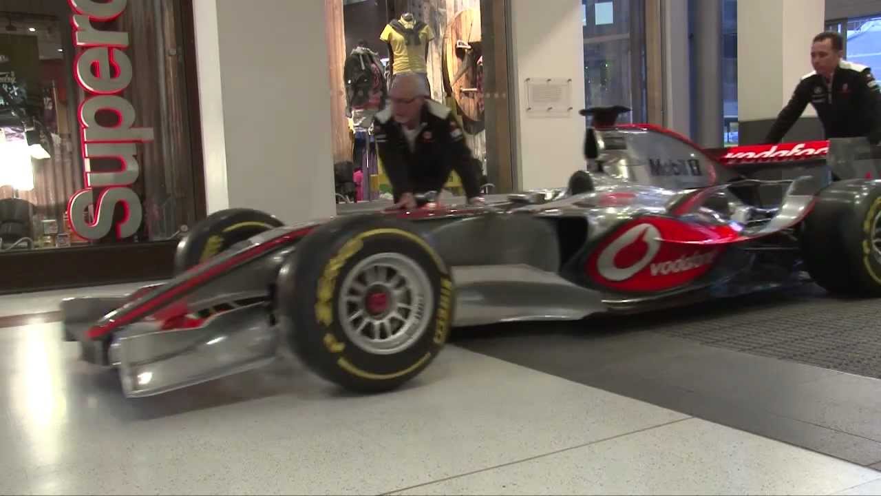 Vodafone McLaren Mercedes at Woking Shopping