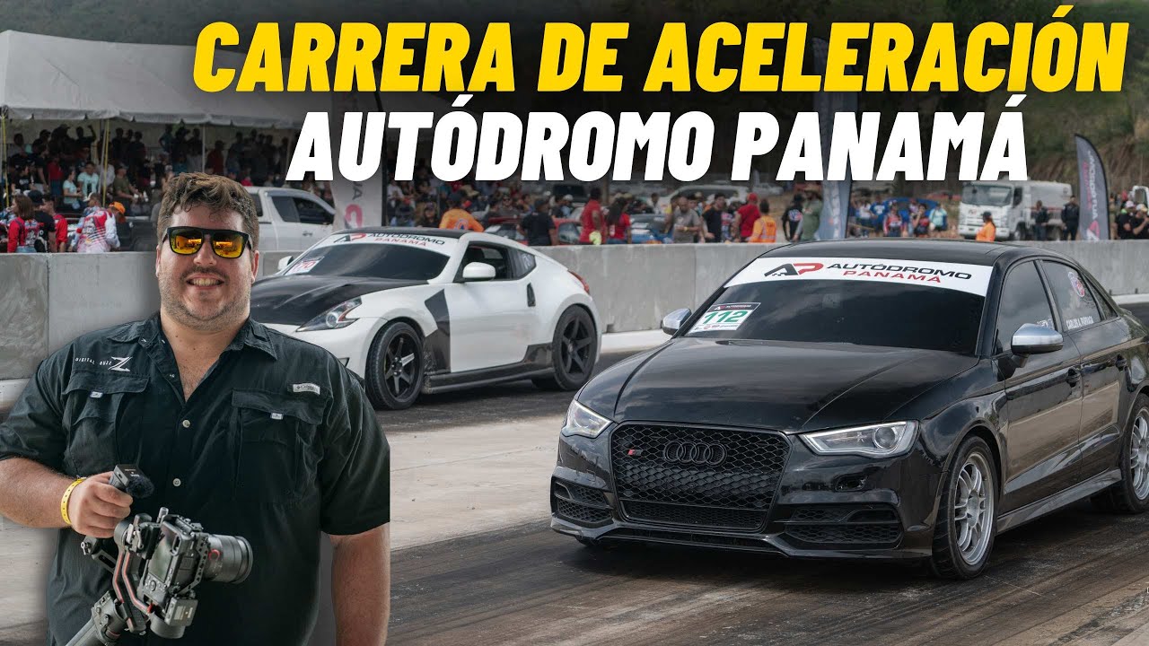 Primera CARRERA DE ACELERACION 2024 / Autódromo Panamá / 1/4 DE MILLA / Digital Buzz