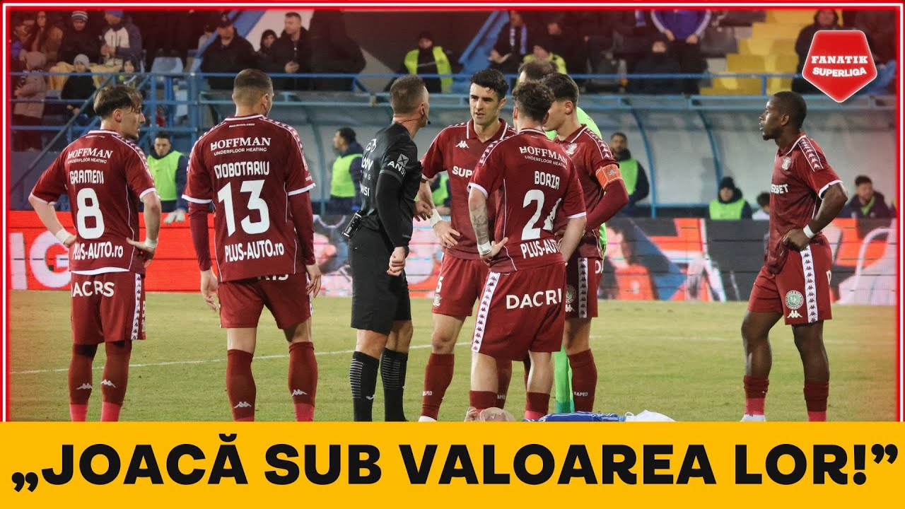 TOT ADEVARUL despre HAOSUL de la Rapid dupa 1-3 cu Farul. ATAC DEVASTATOR la jucatori