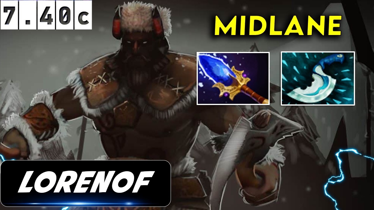 Lorenof Beastmaster Midlane - Dota 2 Patch 7.40c Pro player Full Gameplay